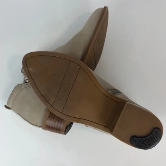 Franco Sarto Suede Ankle Boots Sz 7 - Picture 12 of 13